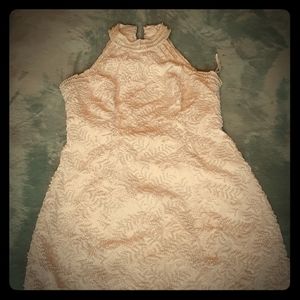 Wedding dress + long train + corset